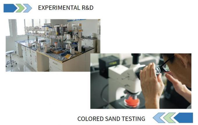 Factory Direct Supply High-Temperature Calcined Real Stone Paint Color Sand