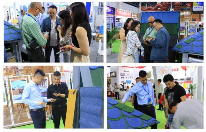 15years Factory Directly Supply Small Flat Asphalt Colored Stone Coated Tiles